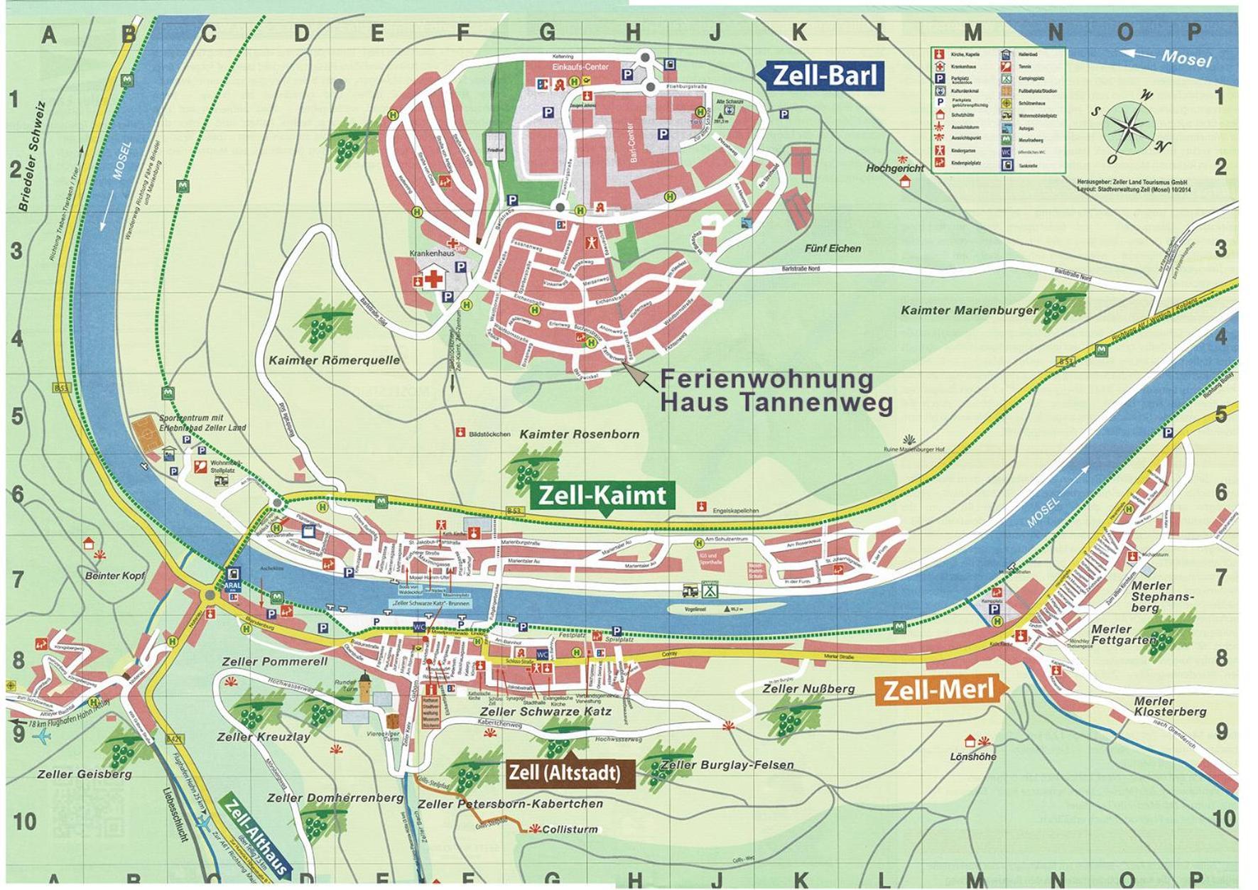 Apartmán Haus Tannenweg Zell an der Mosel Exteriér fotografie